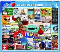 I Love New England 1000 piece jigsaw puzzle 760mm x 610mm (wmp)