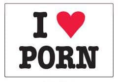 I Love Porn funny fridge magnet ep
