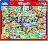 Iconic America 1000 piece jigsaw puzzle 760mm x 610mm (wmp)