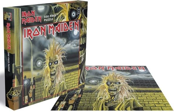 Iron Maiden 1st Album Puzzle 500 pc jigsaw puzzle 410mm x 410mm