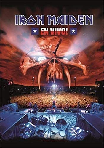Iron Maiden En Vivo Large Fabric Poster/Flag 1050mm x 750mm (hr)