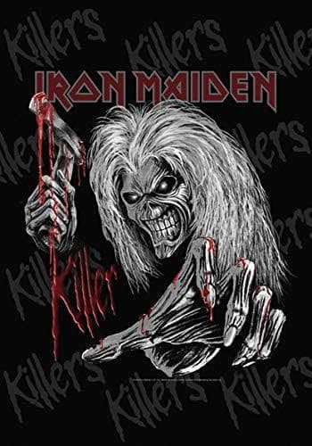 Iron Maiden Killer large fabric poster / flag 1100mm x 750mm (hr)