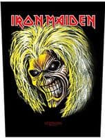 Iron Maiden Killers Head large sew-on backpatch 360mm x 300mm  (rz)