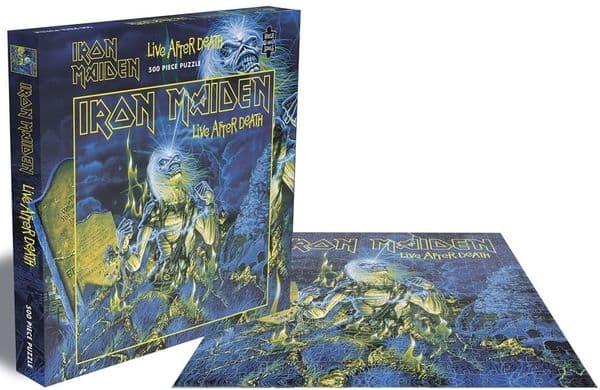 Iron Maiden Live After Death 500 piece jigsaw puzzle 410mm x 410mm (ze)