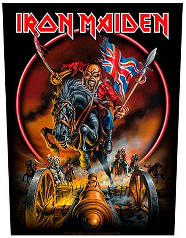 Set 4 Parches Bordados Iron Maiden Logos 10cm E | Cuotas Sin Interés - Foto 12