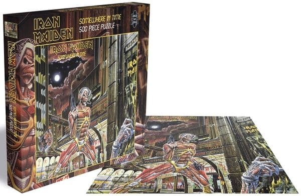 Iron Maiden Somewhere In Time 500 piece jigsaw puzzle 410mm x 410mm (ze)