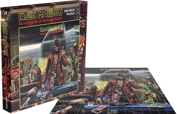 Iron Maiden Stranger In A Strange Land 500 pc jigsaw puzzle 390mm x 390mm