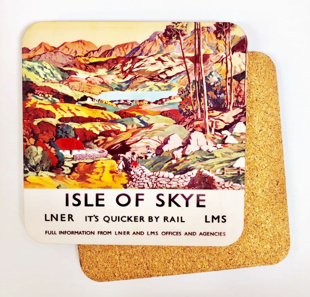 1 X Aircraft Cork Backed Drinks Coaster - Airplane Aeroplane Plane Flying #8224
