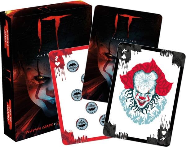 IT Chapter Two (film) set of playing cards