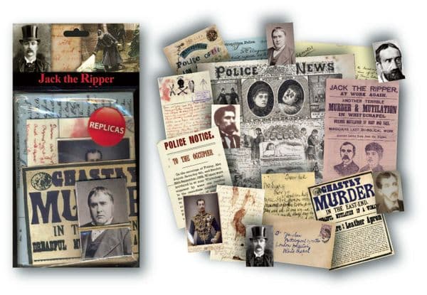 Jack The Ripper memorabilia pack