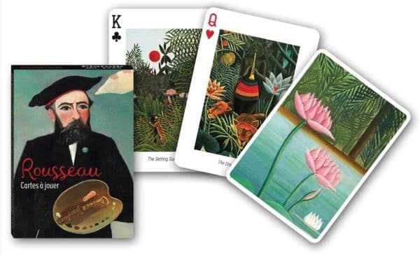 Jean-Jacques Rousseau Artworks  set of 52 playing cards + jokers