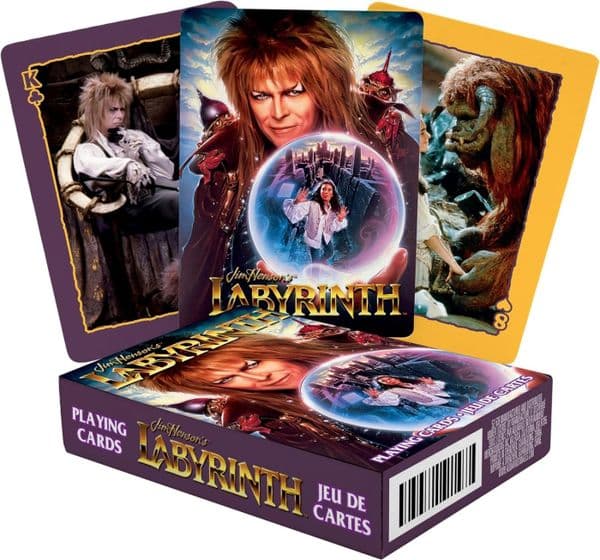 Jim Henson's Labyrinth (David Bowie)  set of 52 plaing cards + jokers   (nm)