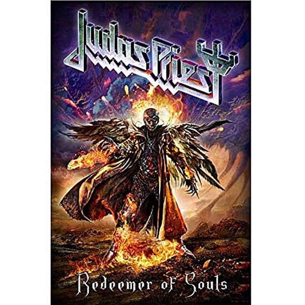 Judas Priest Redeemer Of Souls large fabric poster / flag 1100mm x 750mm (rz)