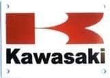 Kawasaki Stove Enamelled Badge BIG PRICE REDUCTION