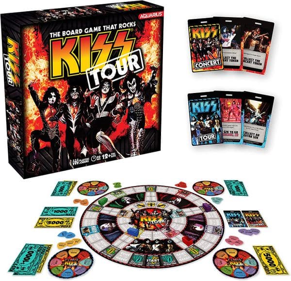Kiss (Band) Tour Board Game (That Rocks) for 2 - 4 players