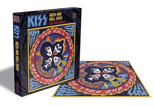 Kiss Rock and Roll Over 500 piece jigsaw puzzle 410mm x 410mm (ze)