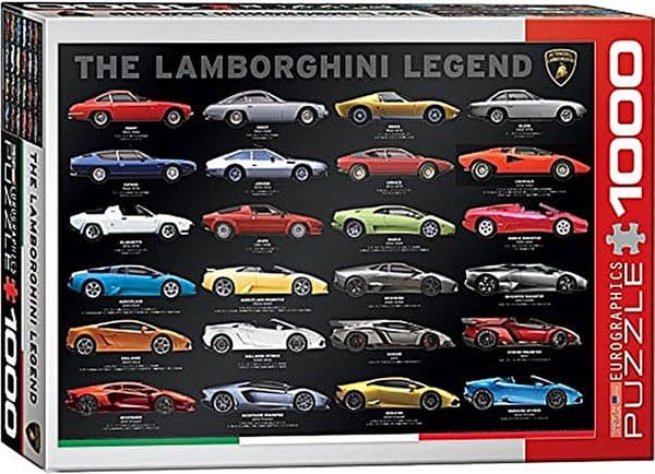 Lamborghini Legend  1000 piece jigsaw puzzle 680mm x 490mm