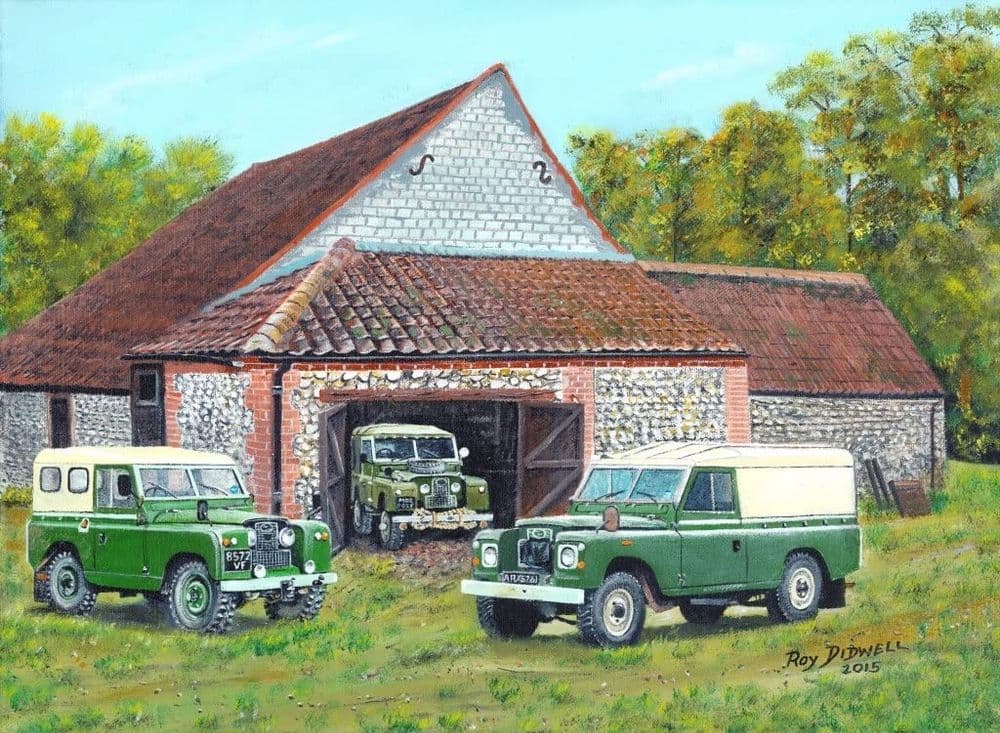 Land Rover Collection Didwell 1000 Piece Jigsaw 690mm x 480mm jg