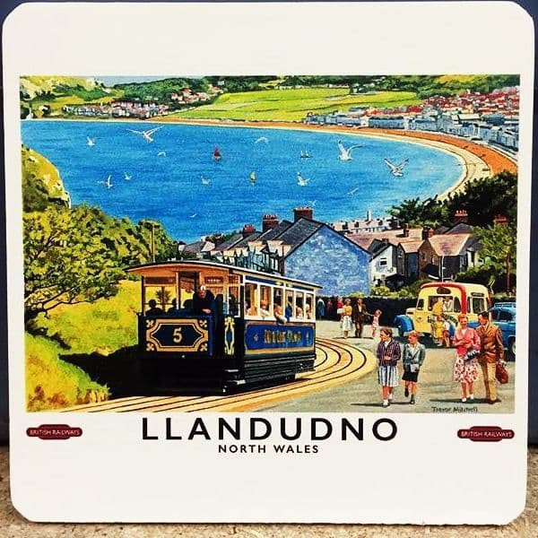 Llandudno, North Wales - Drinks Mat / Coaster