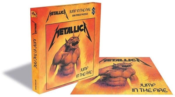 Metallica Jump In The Fire 500 piece jigsaw puzzle 390mm x 390mm (ze)