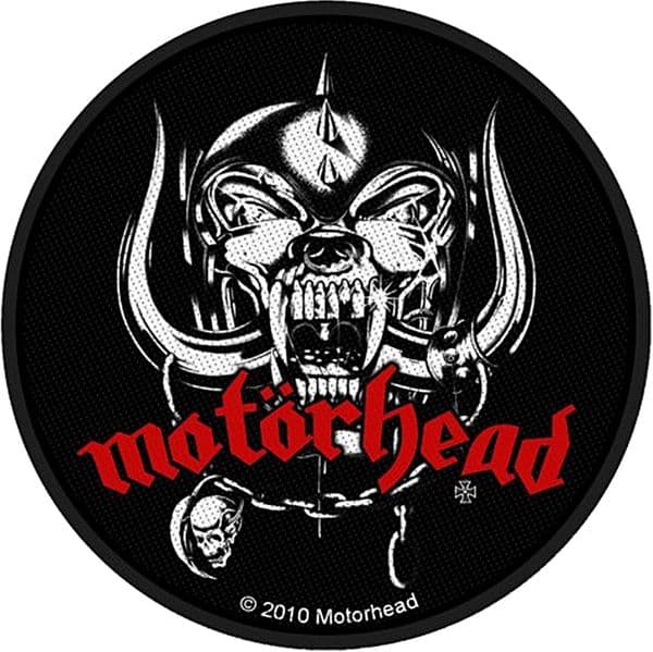 Motorhead Warpig 90mm round sew-on cloth patch  (rz)
