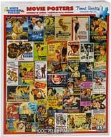 Movie Posters 1000 piece jigsaw puzzle by White Mountain750mm x 600mm