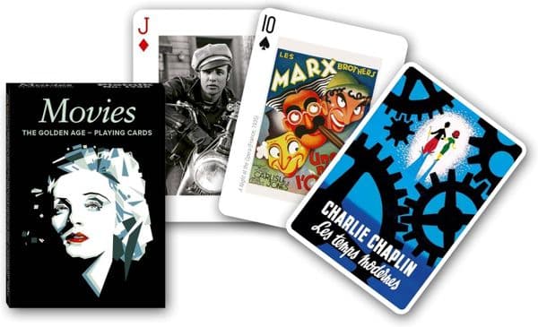 Movies The Golden Age  set of 52 playing cards + jokers (gib)