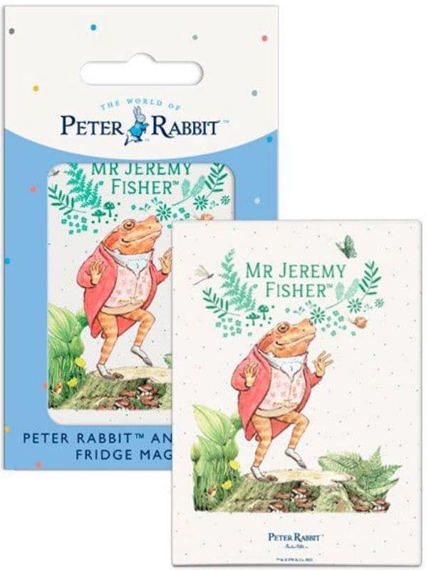 Mr Jeremy Fisher by Beatrix Potter fridge magnet 6289