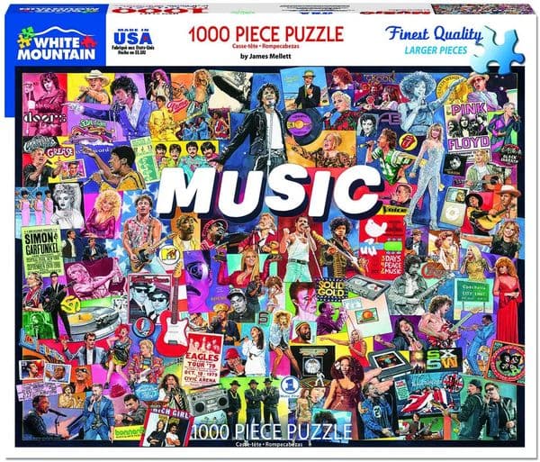 Music 1000 piece jigsaw puzzle 760mm x 610mm  (wmp)