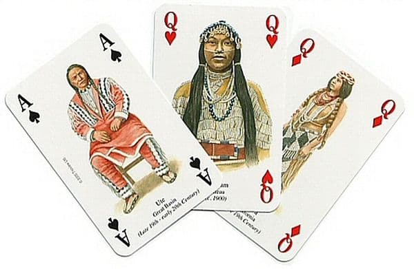 Native American Tribes set of 52 playing cards jokers