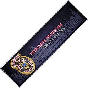 Newcastle Brown Ale bar wetstop runner (pp)