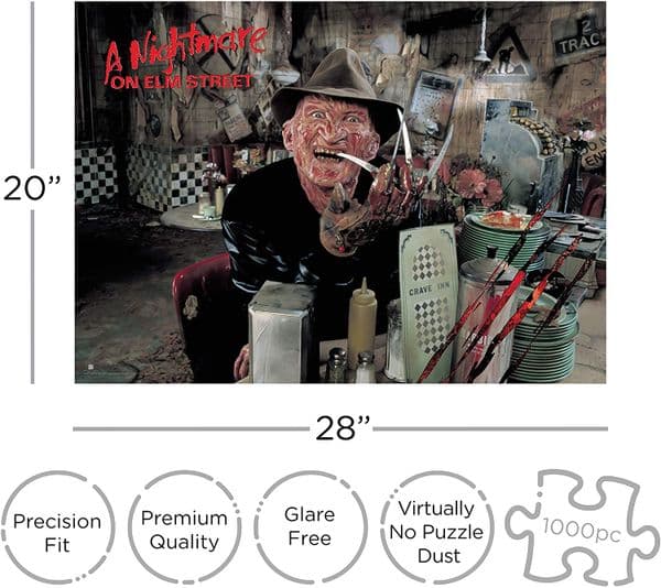 Nightmare on Elm Street 1000 piece jigsaw puzzle 710mm x 510mm (nm)
