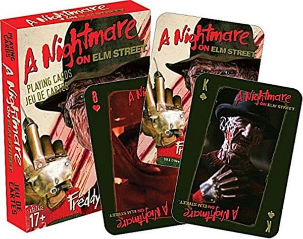 Nightmare On Elm Street movie set of playing cards