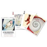 O'Keeffe American Modernist Set of 52 Playing Cards + jokers (gib)