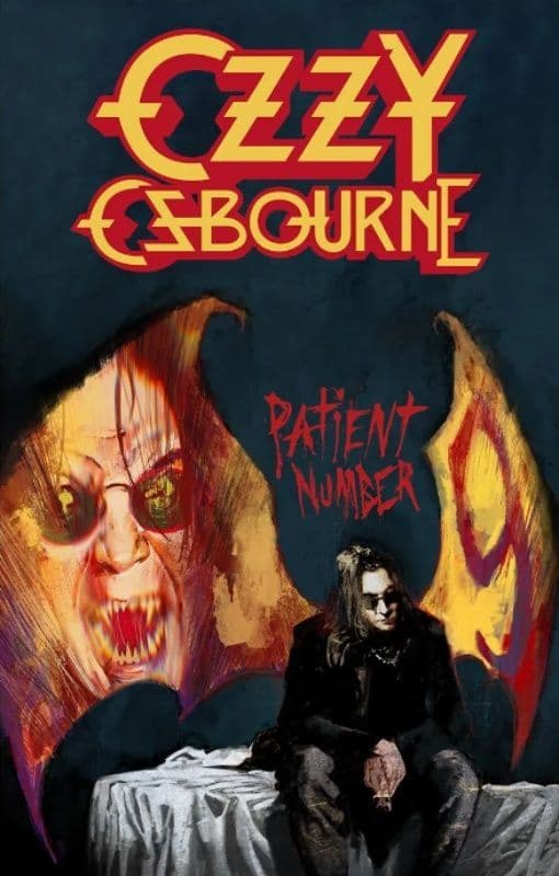 Ozzy Osbourne large fabric poster / flag 1100mm x 750mm (rz)