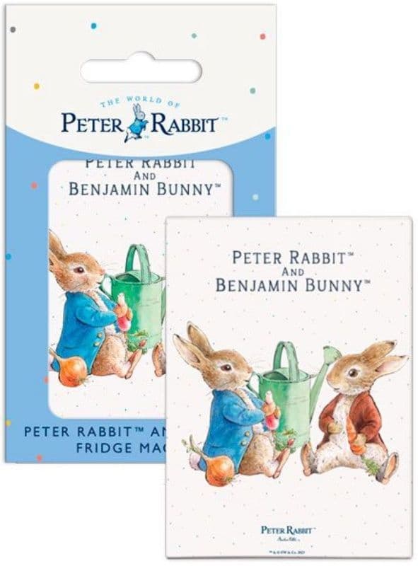 Peter and Benjamin by Beatrix Potter fridge magnet 6299