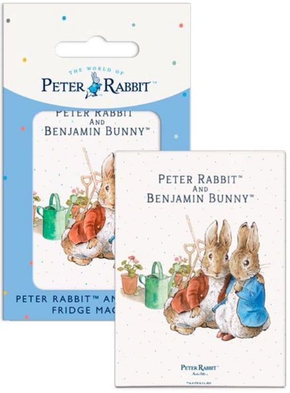 Peter and Benjamin by Beatrix Potter Licensed Steel Sign 200mm x 150mm 6300