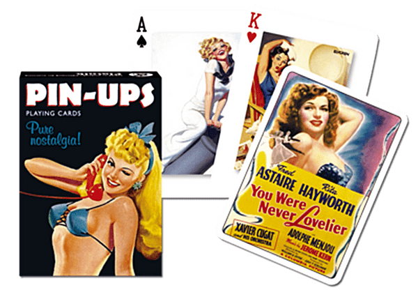Pin- Ups set of 52 playing cards + jokers