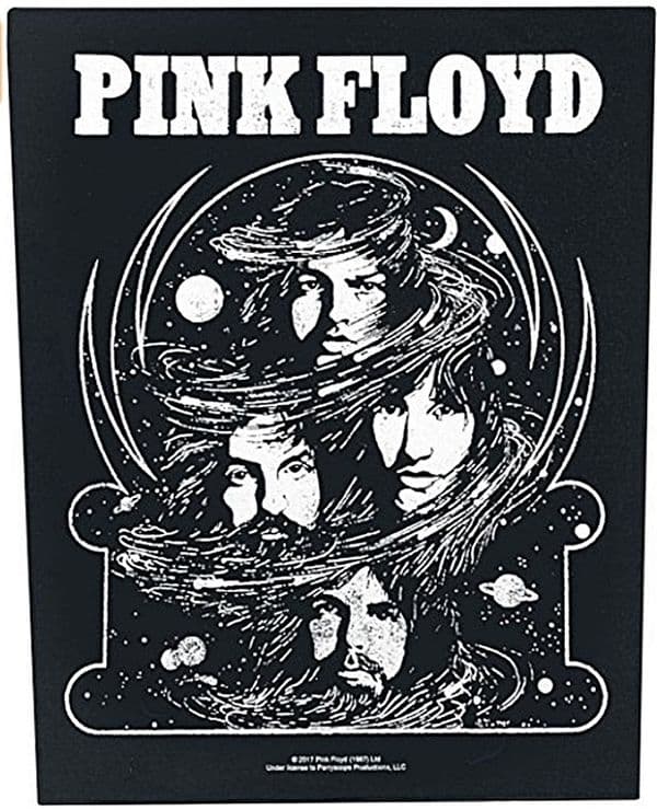 Pink Floyd Cosmic Faces large sew-on cloth backpatch (rz)