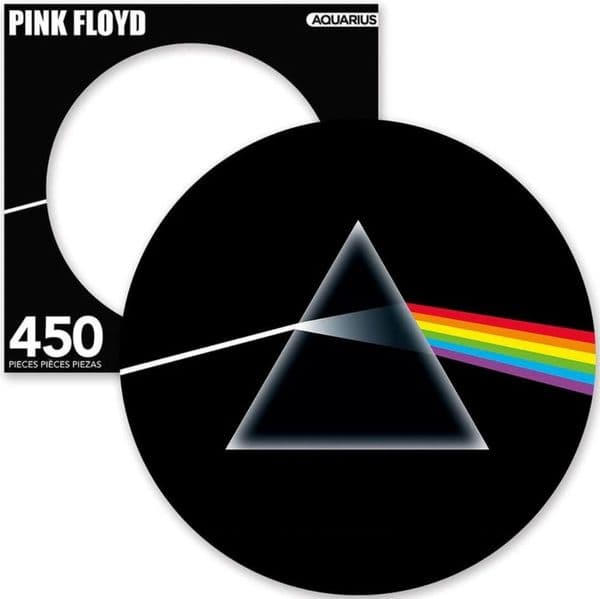 Pink Floyd Dark Side of the Moon 450 piece round disc jigsaw puzzle 305mm x 305mm (nm)