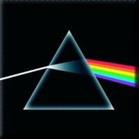 Pink Floyd Dark Side of the Moon steel fridge magnet