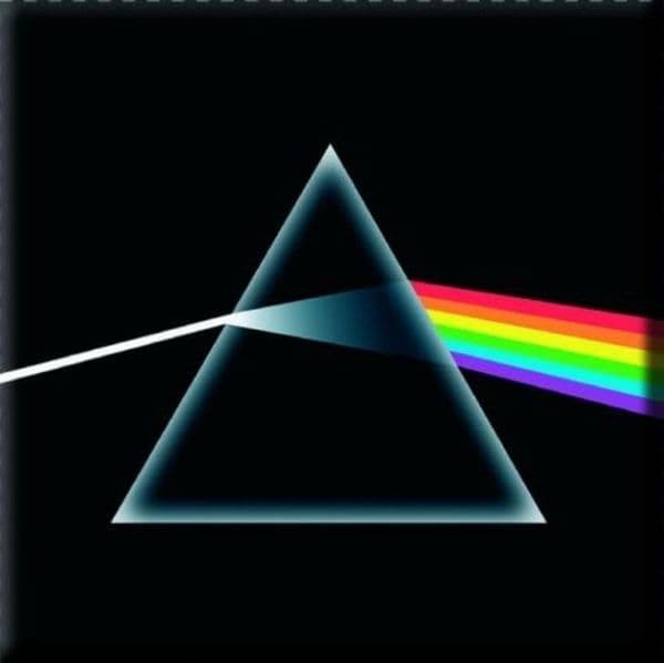 Pink Floyd Dark Side of the Moon steel fridge magnet