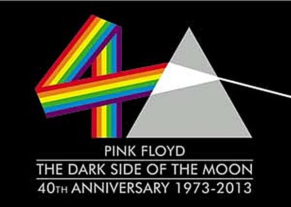 Pink Floyd DSOTM 40th Anniv. prism steel fridge magnet (cv)