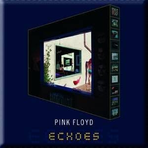 Pink Floyd Echoes steel fridge magnet 75mm x 75mm (ro)