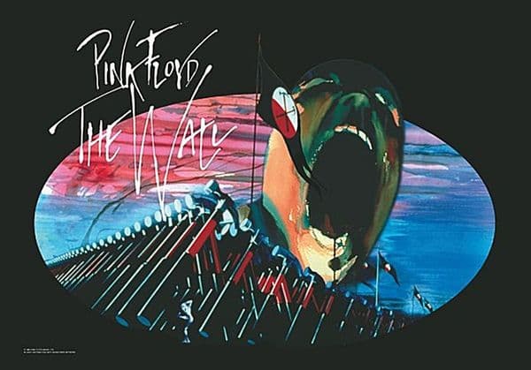Pink Floyd Hammers / Scream large fabric poster/ flag 1100mm x 750mm (hr)