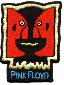 Pink Floyd Two Red Heads iron-on / sew-on patch 80mm x 65mm (cv)