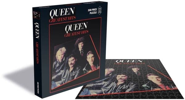 Queen Greatest Hits 500 pc jigsaw puzzle 410mm x 410mm (ze)