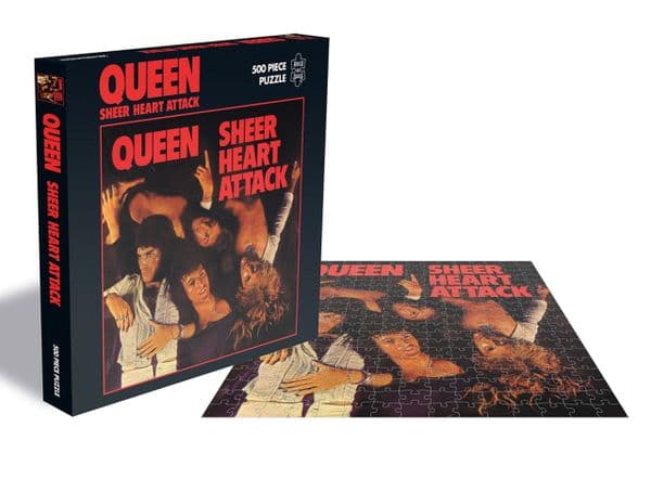 Queen Sheer Heart Attack 500 piece jigsaw puzzle 410mm x 410mm (ze)