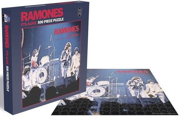 Ramones It's Alive 500 piece jigsaw puzzle 410mm x 410mm (ze)