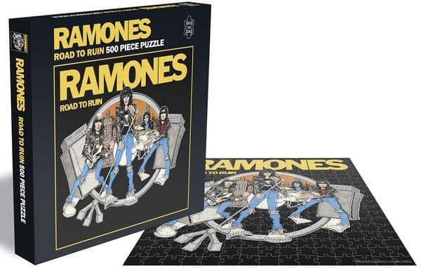 Ramones Road to Ruin 500 piece jigsaw puzzle 410mm x 410mm (ze)